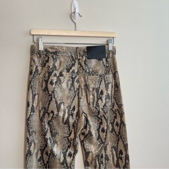 MSGM Python Print High Waisted Straight Leg Pants size 38 - Picture 8 of 11
